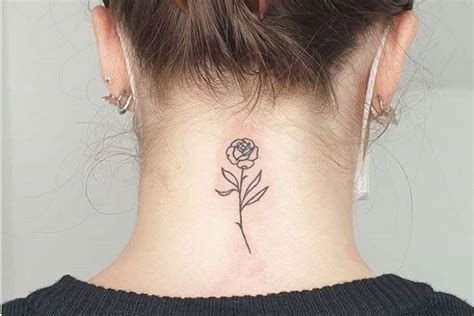 tatuaje sol nuca|Tatuajes para la nuca mujer